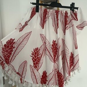 Fighting Eel X Sig Zane Off Shoulder Top Size Small